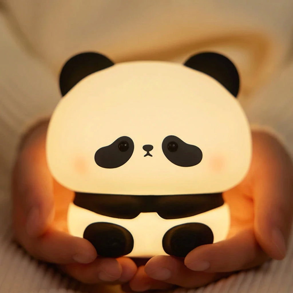 Panda Night Lamp - rechargeable silicone panda light