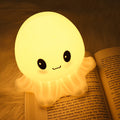 Jellyfish Night Lamp by Little Glow Co. - squishy silicone jellyfish night light