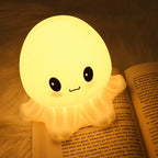 Jellyfish Night Lamp by Little Glow Co. - squishy silicone jellyfish night light